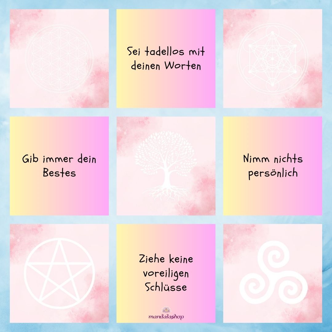 die 4 Toltec-Abkommen