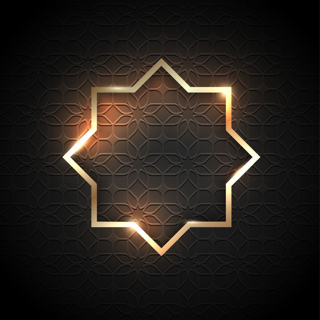 Illustration of an octagon in sacred geometry, symbolizing balance, justice and the union of celestial and terrestrial energies.