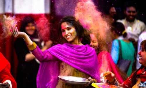 Holi: la fiesta de los colores en India