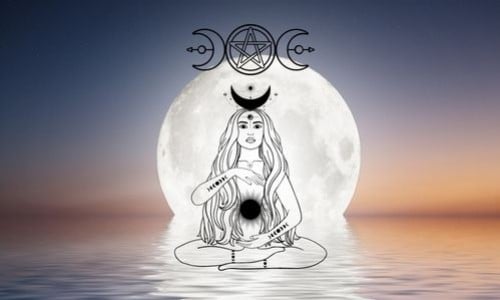 Explicación y simbolismo de la Triple Diosa de la Luna