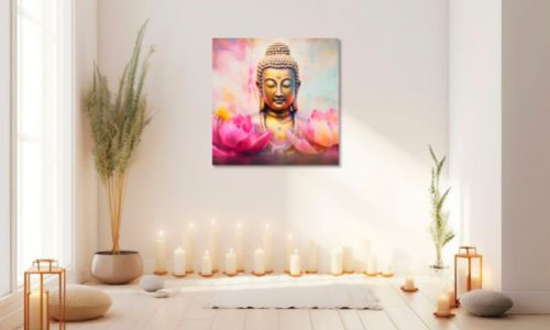 Quadro Buddha: il segreto di un interno sereno