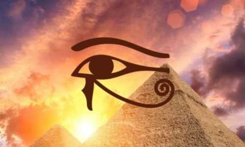 Symbolism of the eye of Horus or wedjat eye
